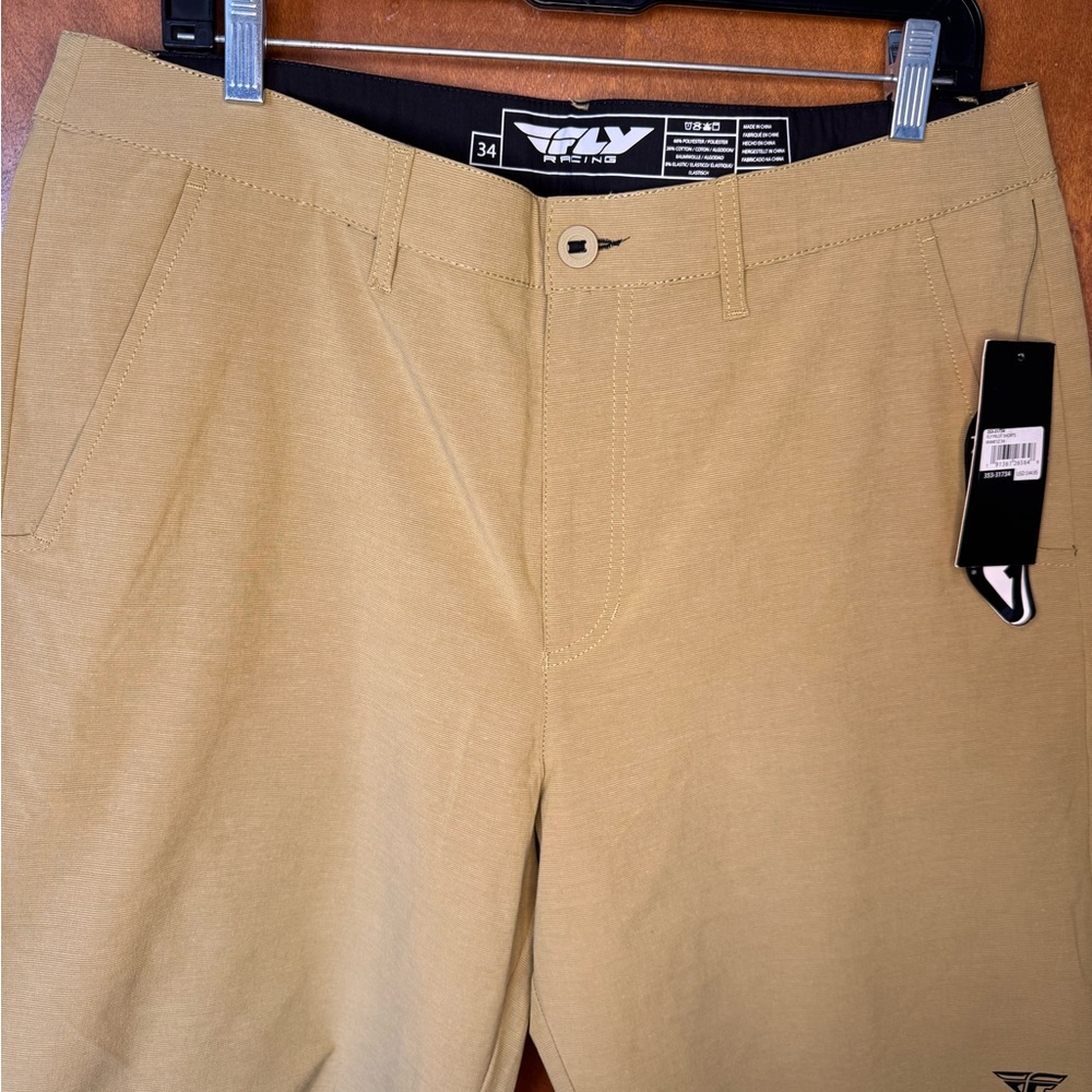 Fly Racing Tan Shorts